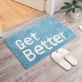 thumbnail image 1 of Get Naked Bath Mat Cute Funny Bathroom Rugs Machine Washable Bath Mats for Bathroom Floor,Tub and Shower,Non Slip Soft Absorbent Bathroom Accessories Decor Rugs,20x32, 1 of 7
