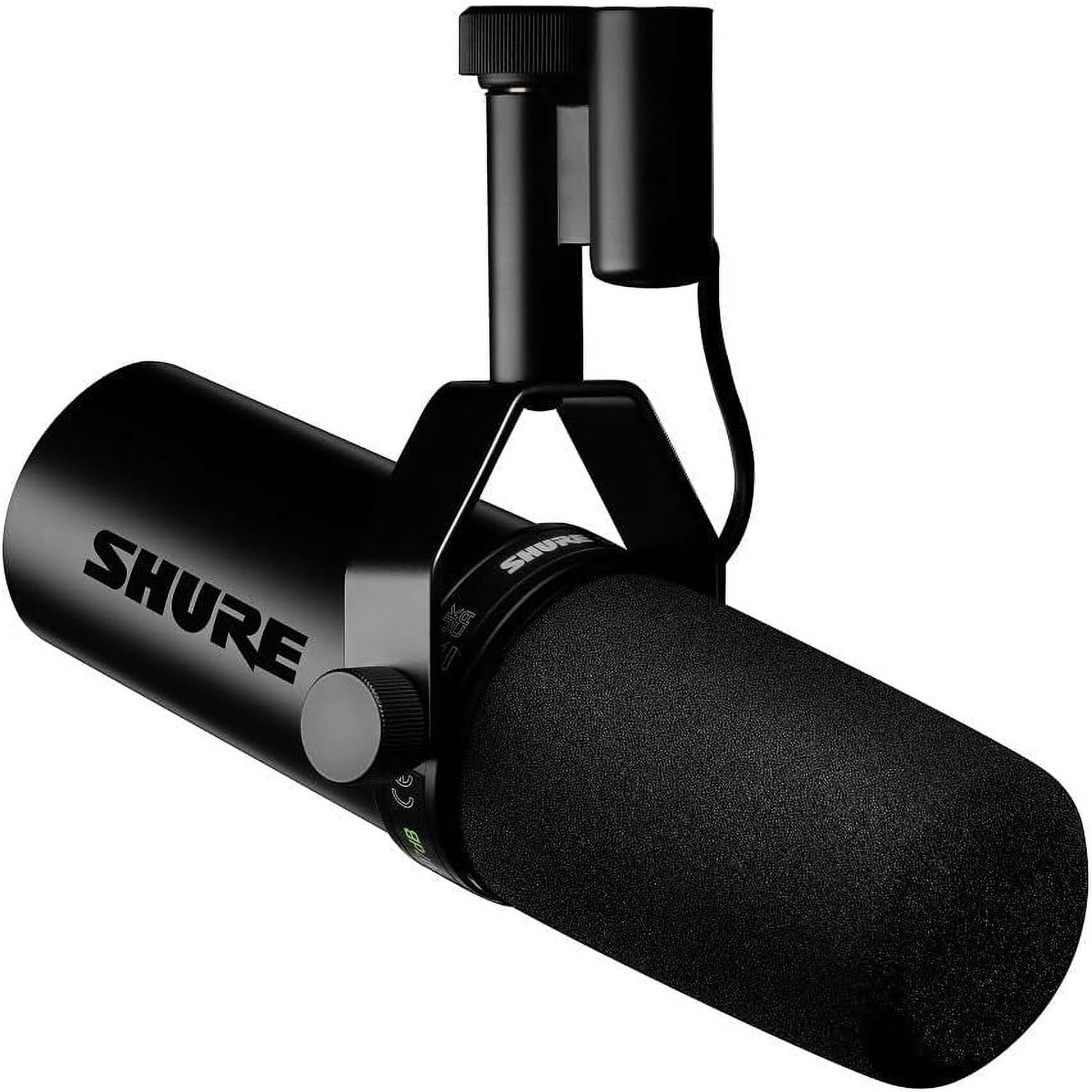 Shure SM7B | Dynamic Vocal/Podcast XLR Microphone - Black - Walmart.ca