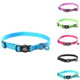 thumbnail image 4 of Collier pour Animaux Réfléchissant avec Cloche Nylon Collier pour Animaux Réfléchissant Ceinture Collier Rayé Corde pour Chiot, 4 of 8
