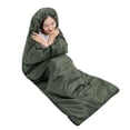 thumbnail image 3 of TopLLC Couverture Jetée Sacs de Couchage TG pour Adultes Hommes Grand Grand Sac de Couchage pour Camping Randonnée Chaud Temps Frais Bug Jacket, 3 of 9