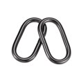 thumbnail image 4 of Unique Bargains Black Iron Electroplating Oval Buckles 10 Pack, 4 of 4