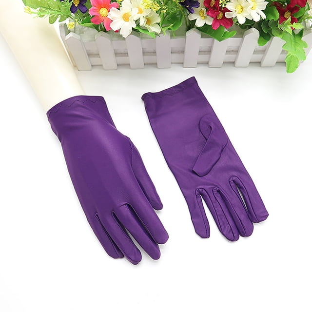 Baberdicy Gants en Coton Ensemble de 3 Paires - Gants de Travail Réutilisables - Protection Douce des Mains - Multiusage - 3 Paires de Gants en Coton Réutilisables Gants Doux Ou Violet, Taille Unique