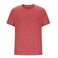 thumbnail image 2 of Lmnyox Short Sleeve Crew Neck Basic T Shirt for Men Classic Fashion Summer Shirts Solid Color Casual Pocket Tee, 2 of 5