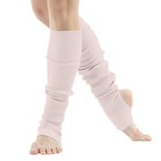 FhsagQ Socks Women's Socks Silk Leg Warmers for Women Dance & Yoga | Open Toe & Heel Dance Socks | Eighty’S 80S Ribbed Party Socks | Warm Sports Socks Womens Socks Plus Size Robe One Size