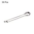 thumbnail image 3 of Unique Bargains Split Cotter Pin, 4x25mm Stainless Steel Clip Fastener Fitting Silver 30Pack, 3 of 5