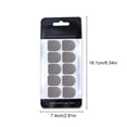 thumbnail image 4 of Langgg 100 Pieces Game Stickers Anti-slip Gaming Sticker Carbon Fiber 18Pin Gamer Gray 1Set, 4 of 6