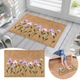 thumbnail image 4 of HHBEAUTY Summer Welcome Doormat Spring Summer Mats Welcome Floor Mats Polyester Door Rug Beach Flowers Sunshine Non Slip Floor Mat for Indoor Outdoor Home Decor, 4 of 9