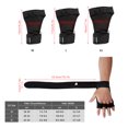thumbnail image 2 of Lifting Gloves Workout Gloves with Integrated Wrist Wraps Anti-slip Hand Protector for Weight Lifting Powerlifting, 2 of 8