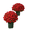 C, variant on Feltree Artificial Mums Flowers UV Resistant Fade Proof for Outdoor Decor, 5 Bouquets, No Water Needed**