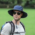 thumbnail image 2 of Promotions! Summer Outdoor Fashion Sunscreen Square Sun Cap Waterproof Breathable Bucket Hat, 2 of 6