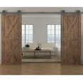 thumbnail image 2 of Wood & Hart 37" Magnolia Porte de Grange en Pin Noueux, 2 of 5