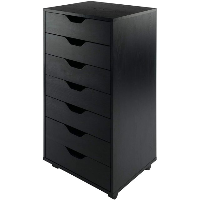 Cabinet for Closet/Office, 5 Drawers, White