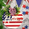 thumbnail image 4 of Cqxid Hangs Under $10 Welcome Independence Day Home Decoration Door Wall Decor Hanging Sign, 4 of 5