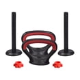 thumbnail image 2 of ZLight Kettlebell Handle Bodybuilding Fitness Home Competition Grip Bell Gym Kettle, 2 of 6