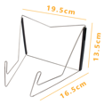 thumbnail image 4 of Portable Table Books Holder Folding Adjustable Music Stands Musician Helper, 4 of 11