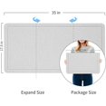 thumbnail image 2 of Large Bulletin Board Large Cork Board Alternative for Wall x es Felt Board Foldable Notice Board Pin Board Vision Board -, 2 of 6