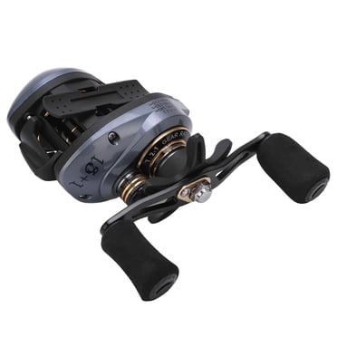 Baitcasting Reels, 7.2:1 Gear Ratio  Metal Baitcaster Reels 18+1BB High Speed Dual Brakes  For Saltwater And Freshwater Left Hand