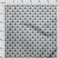 thumbnail image 2 of oneOone Georgette Viscose Fabric Stripe Ikat Print Fabric BTY 42 Inch Wide, 2 of 4