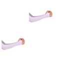 thumbnail image 2 of maskred Cycling Glove Accessory Hand Arm Protector Protection Breathable Half Finger Sleeve Running Camping Fishing Driving No.3 2Set, 2 of 6