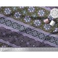 thumbnail image 3 of Soimoi Rayon Fabric Swirls & Floral Artistic Printed Craft Fabric by The Yard 42 Inch Wide, 3 of 3