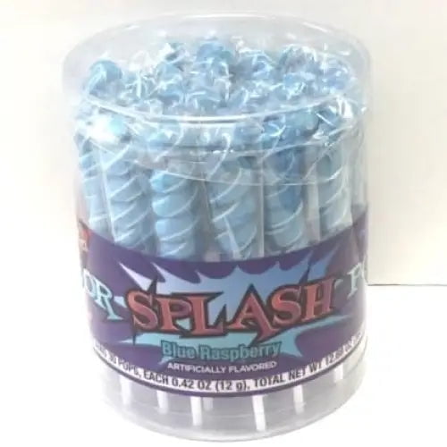 Albert's Colour Splash Pop Royal Blue Raspberry 30x.42oz - Pacific Candy Wholesale