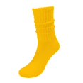 thumbnail image 2 of XIAQUJ Socks Solid Color Crew Socks Colorful Lightweight Cotton Socks Stockings Gold One Size, 2 of 3