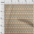 thumbnail image 2 of oneOone Cotton Poplin Orange Fabric Geometric Sewing Craft Projects Fabric Prints By Yard 42 Inch Wide, 2 of 5