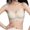 White, variant on Gtoiithly Soft Wireless Bra Comfortable Seamless Full Coverage Push Up Lace Everyday No Show Bras for Women Black L