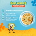 thumbnail image 3 of A-Sha & SpongeBob Squarepants Good Noodles (6 Pack) | Ready for Ramen (Mildly Spicy Flavor) | Better For You Microwaveable Ramen Soup Mix | Rich And Creamy Tonkotsu Broth, 3 of 5