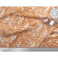thumbnail image 2 of Soimoi Georgette Viscose Fabric Snake Animal Skin Fabric Prints by Yard 42 Inch Wide, 2 of 3
