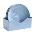 thumbnail image 2 of Tyidzon Creatives Shells Smalls Plates Desktop Spit Bones Garbage Crumbss Tray Plates Home Loading Snacks Nut Plates Tableware Set Food Tray, 2 of 6