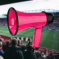 thumbnail image 3 of Bullhorn Megaph Adjustable Voice Bullhorn Speaker Professional Outdoor Voice Rose Red, 3 of 8