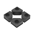 thumbnail image 1 of tredstone 4pcs Base Surélevée Antidérapante avec Double Stabilité pour Machine à Laver Vis Carré Monocouche, 1 of 6