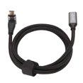 thumbnail image 2 of USB C 3.2 Male to Female Cable, PD100W Fast Charging 10Gbps 4K At 60Hz USB C Charging Cable, Right Angle USB C Extension Cable for Steam Deck Game Consoles, 2 of 7