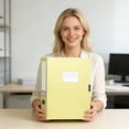 thumbnail image 1 of Boîte de Classement en Polypropylène Épaissi Fournitures de Bureau Pliable A4 Boîte de Documents de Style Rétro Boîte de Rangement de Dossiers en Plastique, 1 of 6