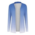 thumbnail image 4 of Pntutb Manteaux Grande Taille pour Femmes Mode Été Hiver Imprimé Manches Longues Cardigan, 4 of 5