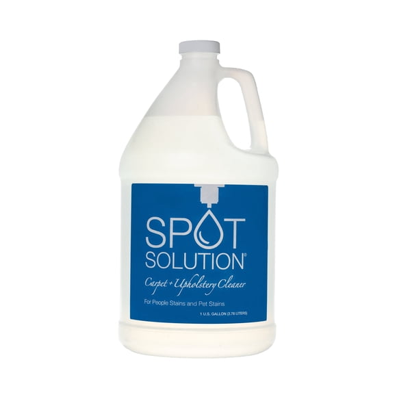 SPOT SOLUTION People & Pet Stains, Carpet & Upholstery Cleaner, 1 Gallon