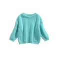 thumbnail image 1 of xiaxaixu Toddler Baby Sweaters, Winter Warm Long Sleeve Candy Color Pullovers, 1 of 6
