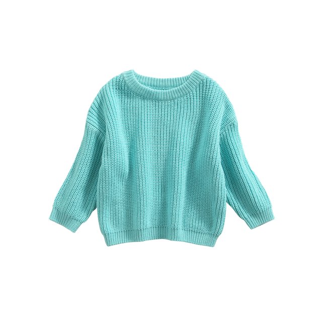 xiaxaixu Toddler Baby Sweaters, Winter Warm Long Sleeve Candy Color Pullovers