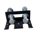 thumbnail image 3 of DYNWAVECA Support de Barre pour Squat Rack Support Vertical Fixation Double Cintre de Barre Noir, 3 of 10