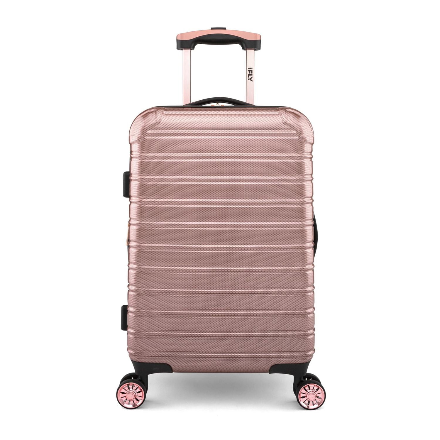 IFLY Fibertech Carry-on Harside Luggage 22", Rose Gold