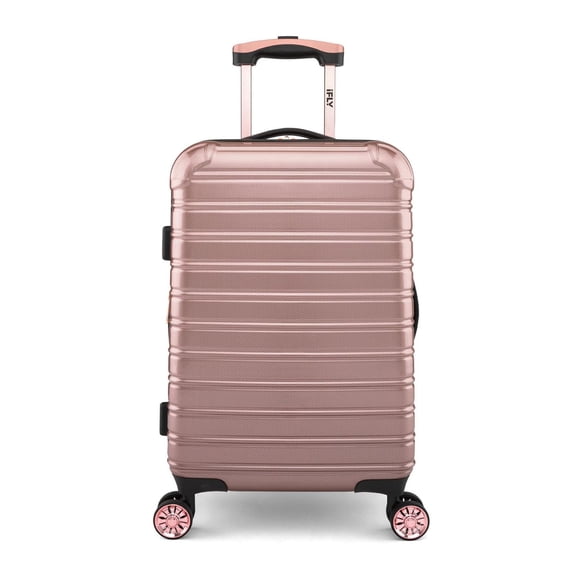 IFLY Fibertech Carry-on Harside Luggage 22", Rose Gold