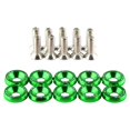 thumbnail image 1 of Becaristey Multifunctional Car Screw Bonnet Gaskets Sturdy And Durable Convenient To Wear-resistant Green screw 1Set, 1 of 6