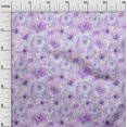 thumbnail image 2 of oneOone Georgette Viscose Fabric Watercolor Floral_Printed Craft Fabric BTY 42 Inch Wide, 2 of 4