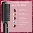 thumbnail image 2 of TYMO RING Hair Straightener and Volumizer - Hair Straightener Comb with Built-in Ceramic Heating Plate 20s Fast Heating & 5 Temp Settings & Anti-Scald Perfect for Professional Salon at Home, 2 of 5