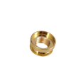thumbnail image 3 of serony 2 Pieces Guitar Strap Lock Button Threaded Jack for Guitar Parts Gold, 3 of 9