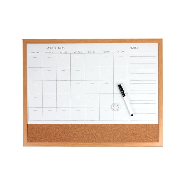 Pg 17X23 Calendar Combo Board Mdf Frame