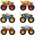 thumbnail image 3 of Hot Wheels Monster Trucks 1:64 Scale Color Shifters Trucks 3pk, 3 of 5