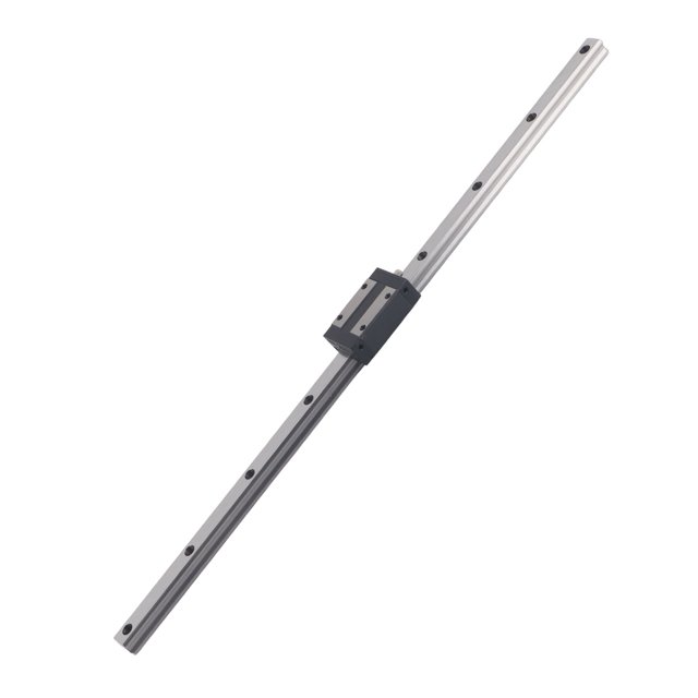 Linear Guide Rail Kit, Bearing Steel Locking Type Linear Guide Rail With Block High Speed Corrosion Resistance For Accuracy Machine Tool For Equipment 500mm