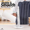 thumbnail image 4 of Radicaln Marble Paper Towel Holder White Kitchen Towels Rack Handmade Paper Roll Holder with Stand - Wrapping Paper Holder Towel - Hand Towel Rack Holder, 4 of 6